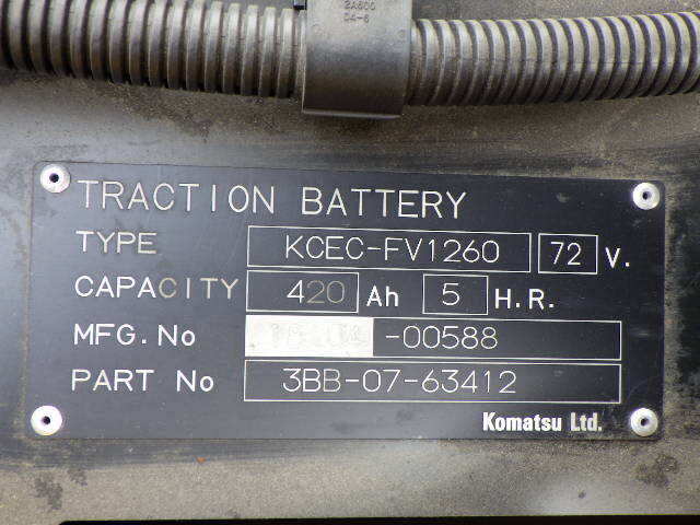 Xe nâng điện Komatsu 3 tấn FE30-1 sx 2018 - Ảnh 9