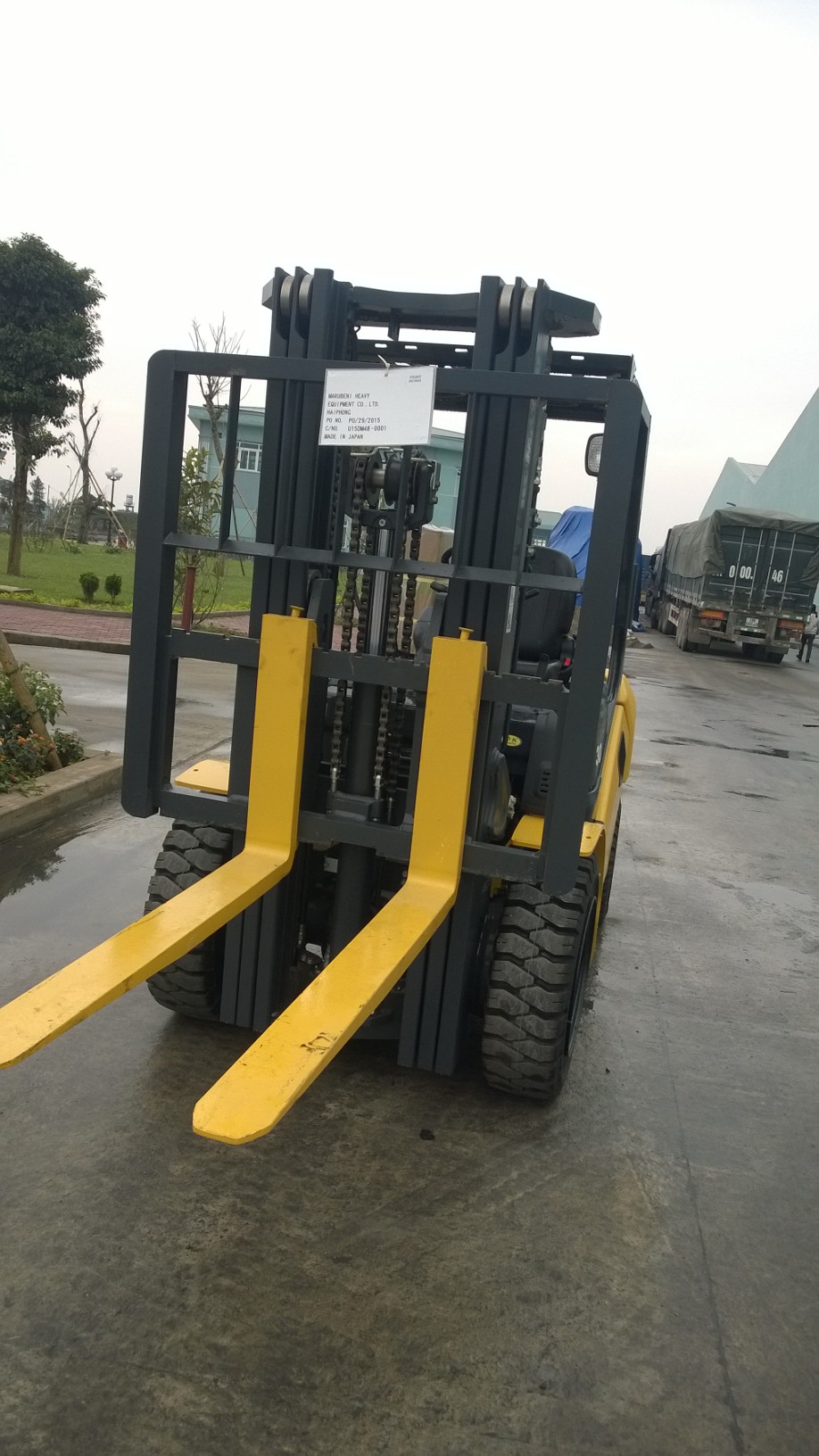 Điểm mạnh xe nâng komatsu Diesel Dòng AXBX Nhật