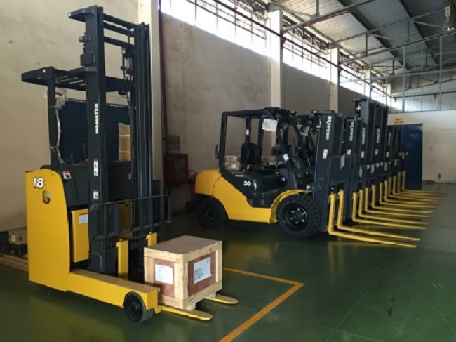 Lịch sử của hãng xe nâng Komatsu phần 2