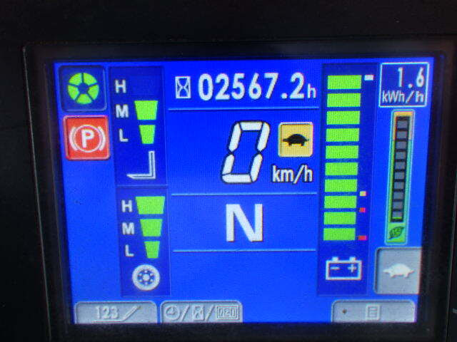 XE NÂNG ĐIỆN 2.5 TẤN KOMATSU CÓ MÂM XOAY FE25-1 303282 - Ảnh 10