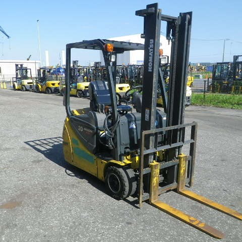 Xe nâng điện Komatsu 2.0 tấn FB20M-12, 3 bánh sx 2017