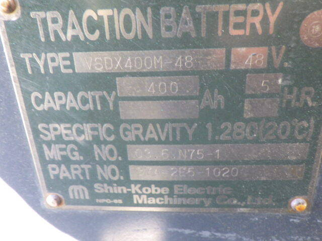 Xe nâng điện Komatsu FB15EX-11#811290 - Ảnh 6