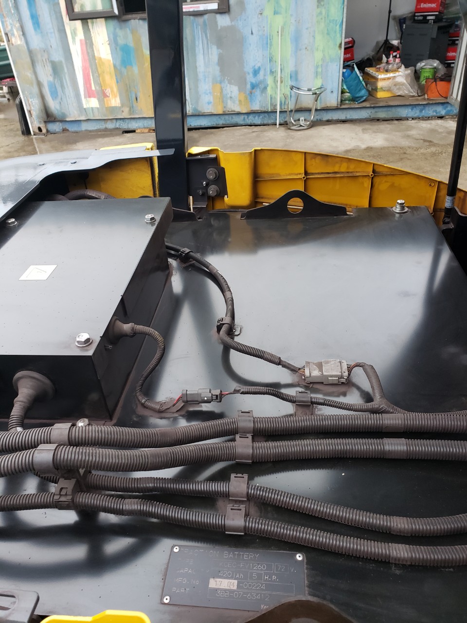 Xe nâng điện Komatsu 3 tấn FE30-1 #303497 - Ảnh 9