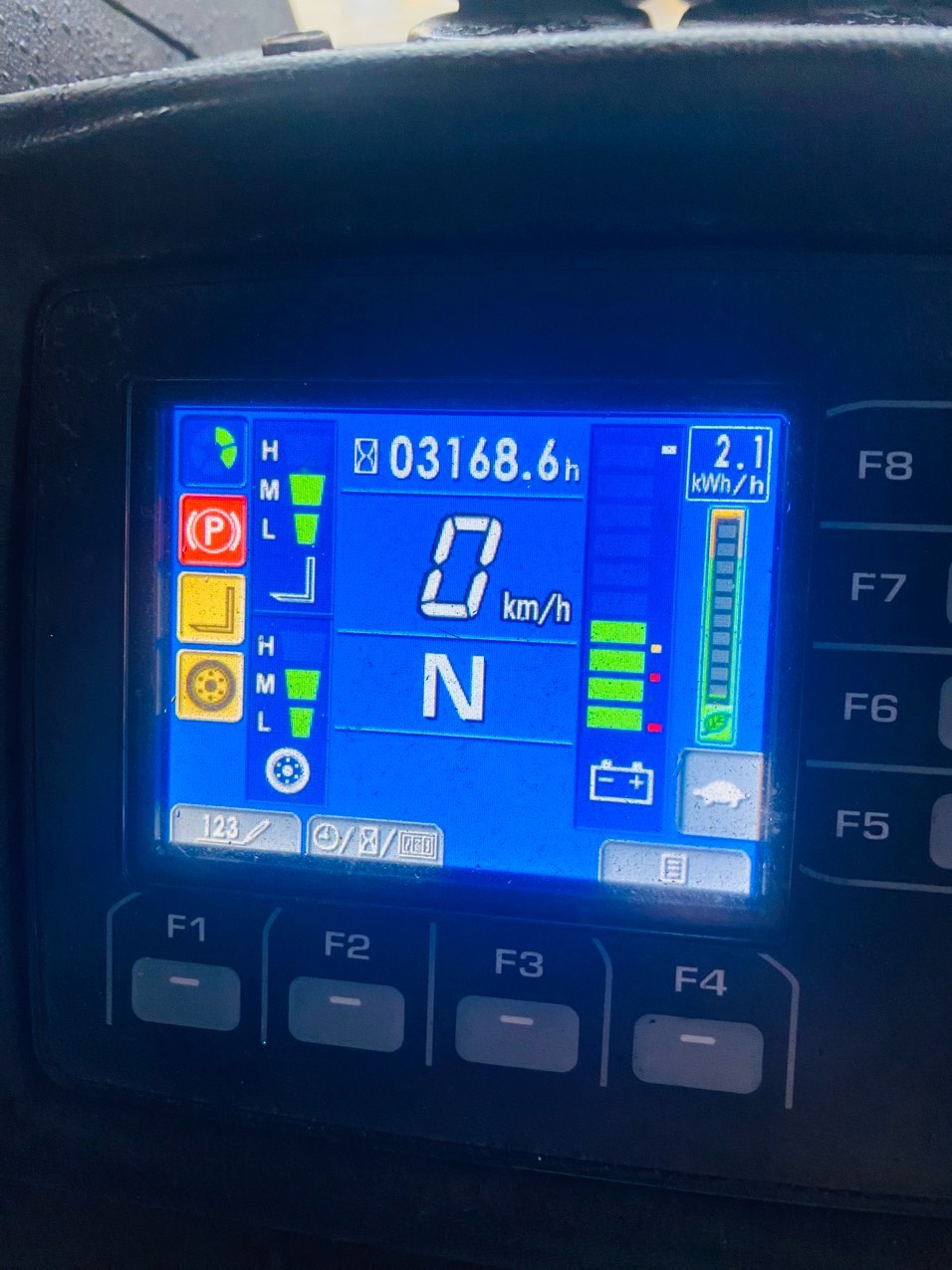 Xe nâng điện Komatsu 3 tấn FE30-1 #303497 - Ảnh 7