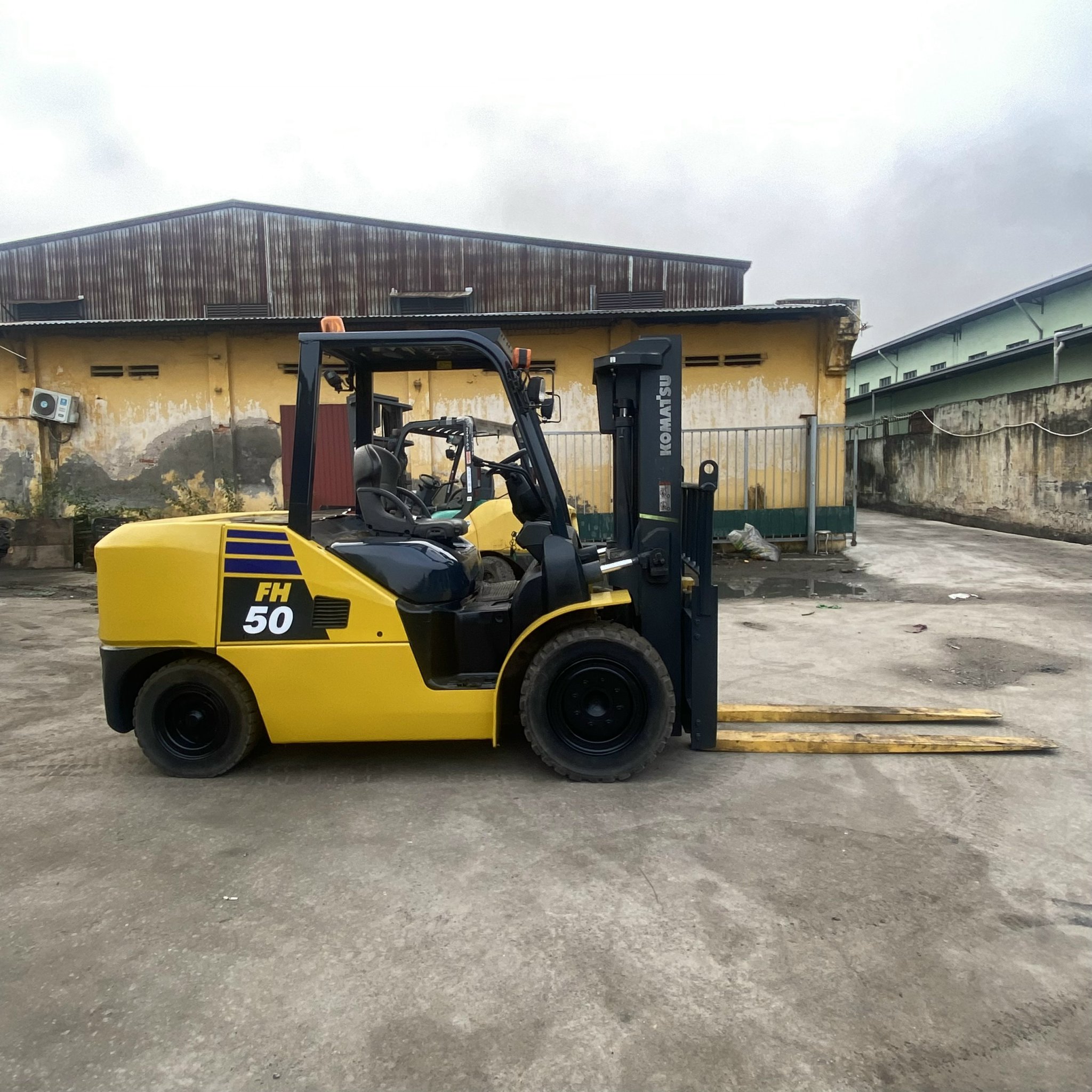 Xe nâng dầu Komatsu 5.0T #138941