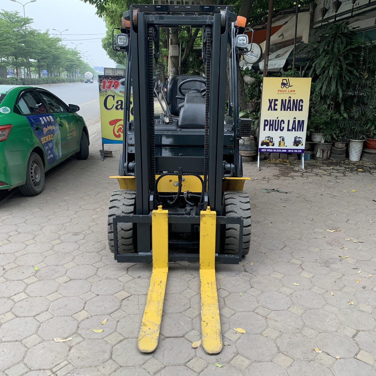 Xe nâng điện Komatsu 2.5 tấn FE25-1#305907 - Ảnh 4