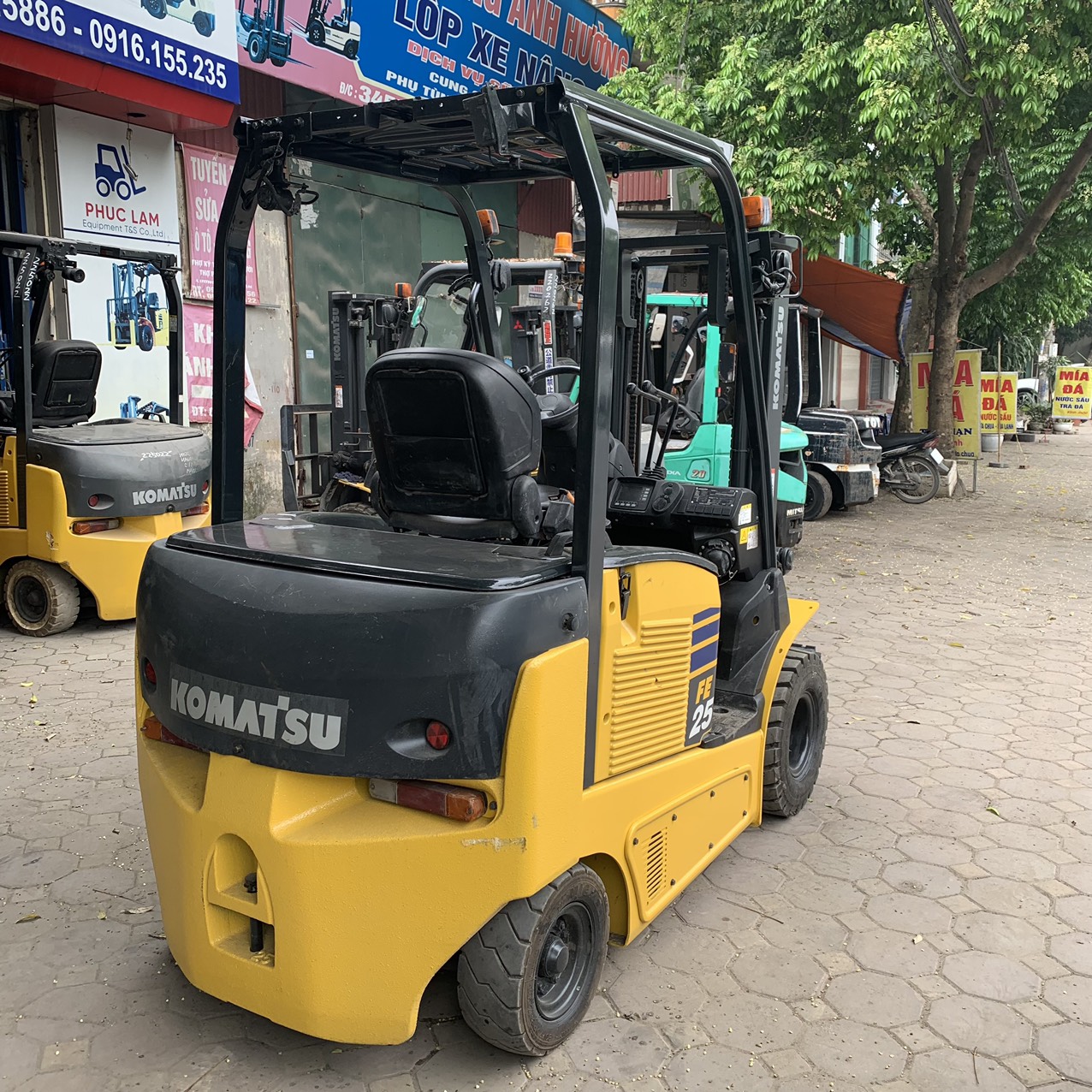 Xe nâng điện Komatsu 2.5 tấn FE25-1#305907 - Ảnh 5