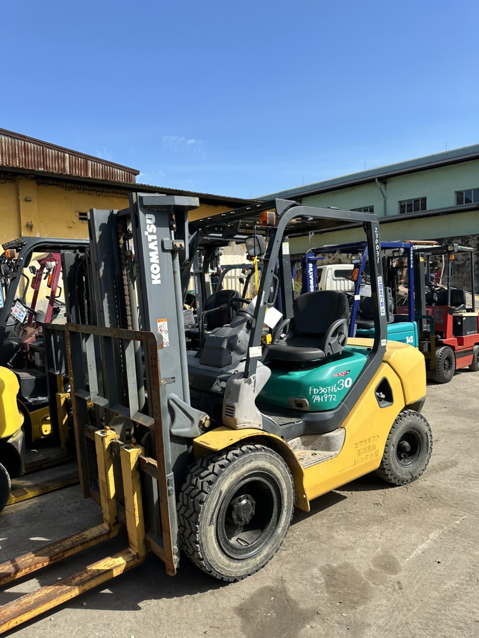 Xe nâng dầu Komatsu 3.0T#741972 - Ảnh 3