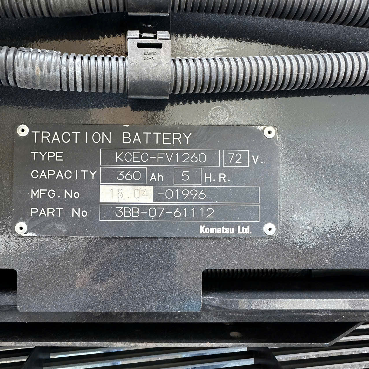 Xe nâng điện Komatsu 2,5 tấn FE25-1#305247 - Ảnh 8