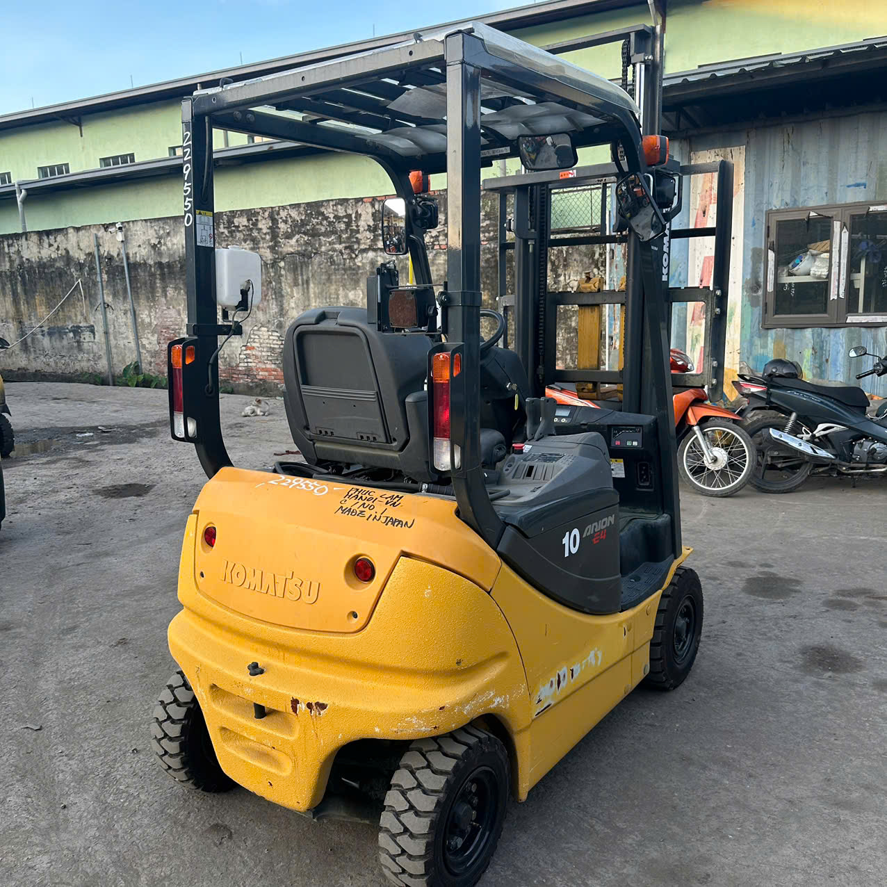 Xe nâng điện KOMATSU 1T FB10-12 #849845 - Ảnh 7