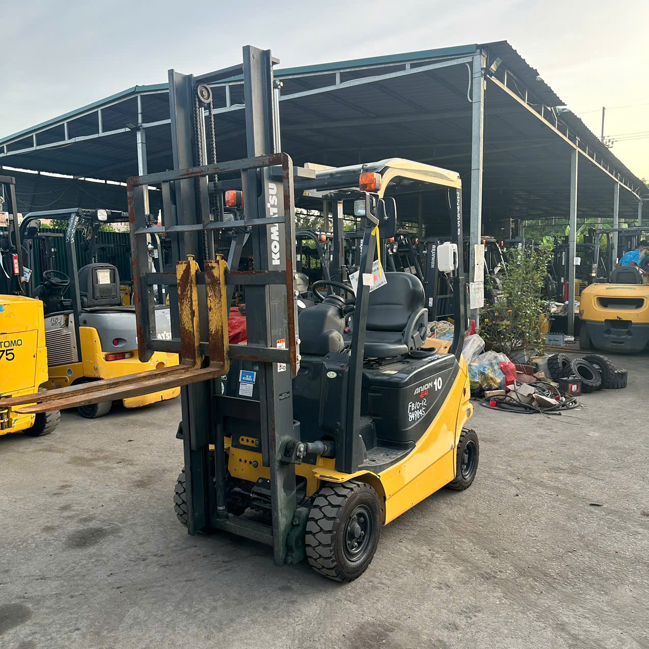 Xe nâng điện KOMATSU 1T FB10-12 #849845 - Ảnh 9