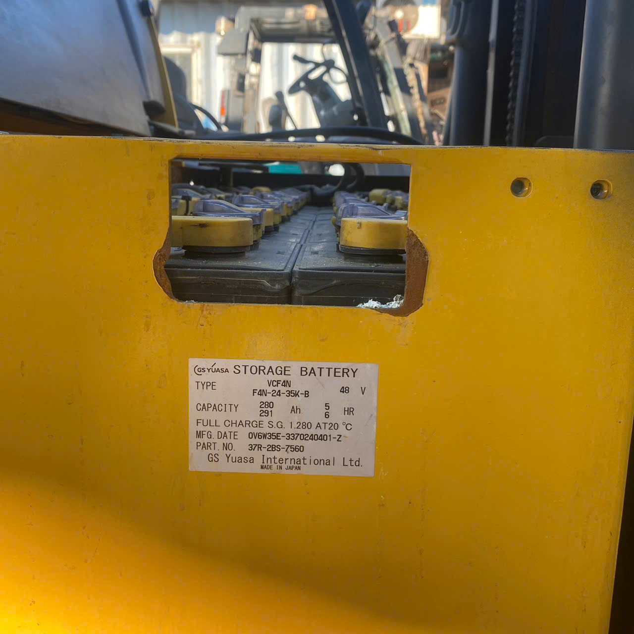 Xe nâng điện Komatsu FB15RW-15#158231 - Ảnh 2