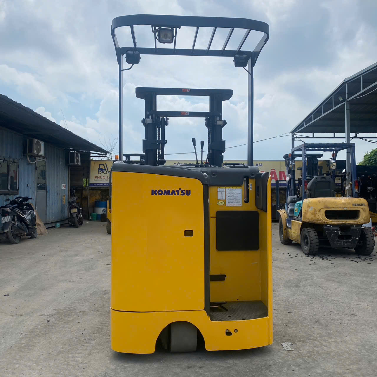 Xe nâng điện Komatsu FB15RW-15#158231 - Ảnh 6