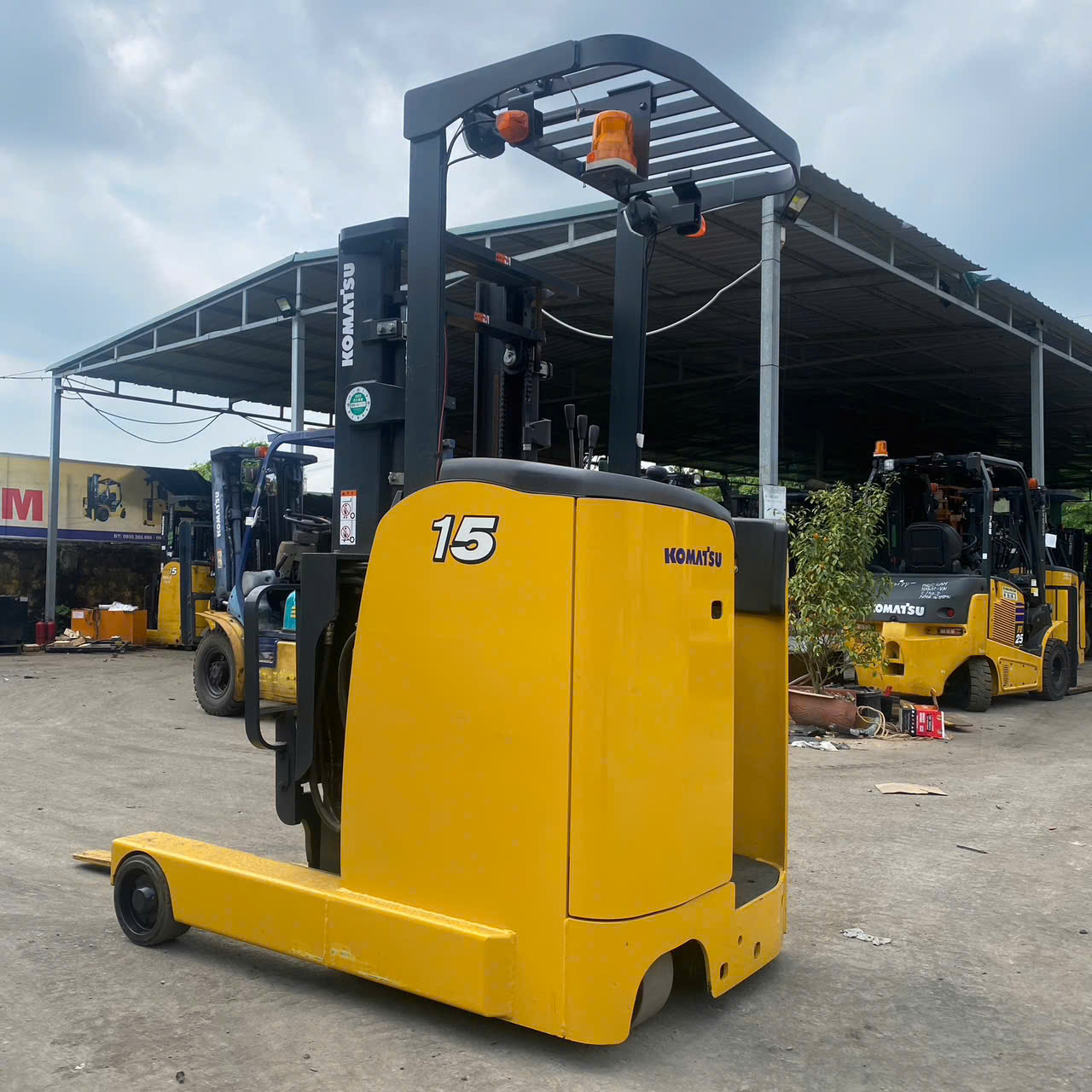 Xe nâng điện Komatsu FB15RW-15#158231 - Ảnh 7