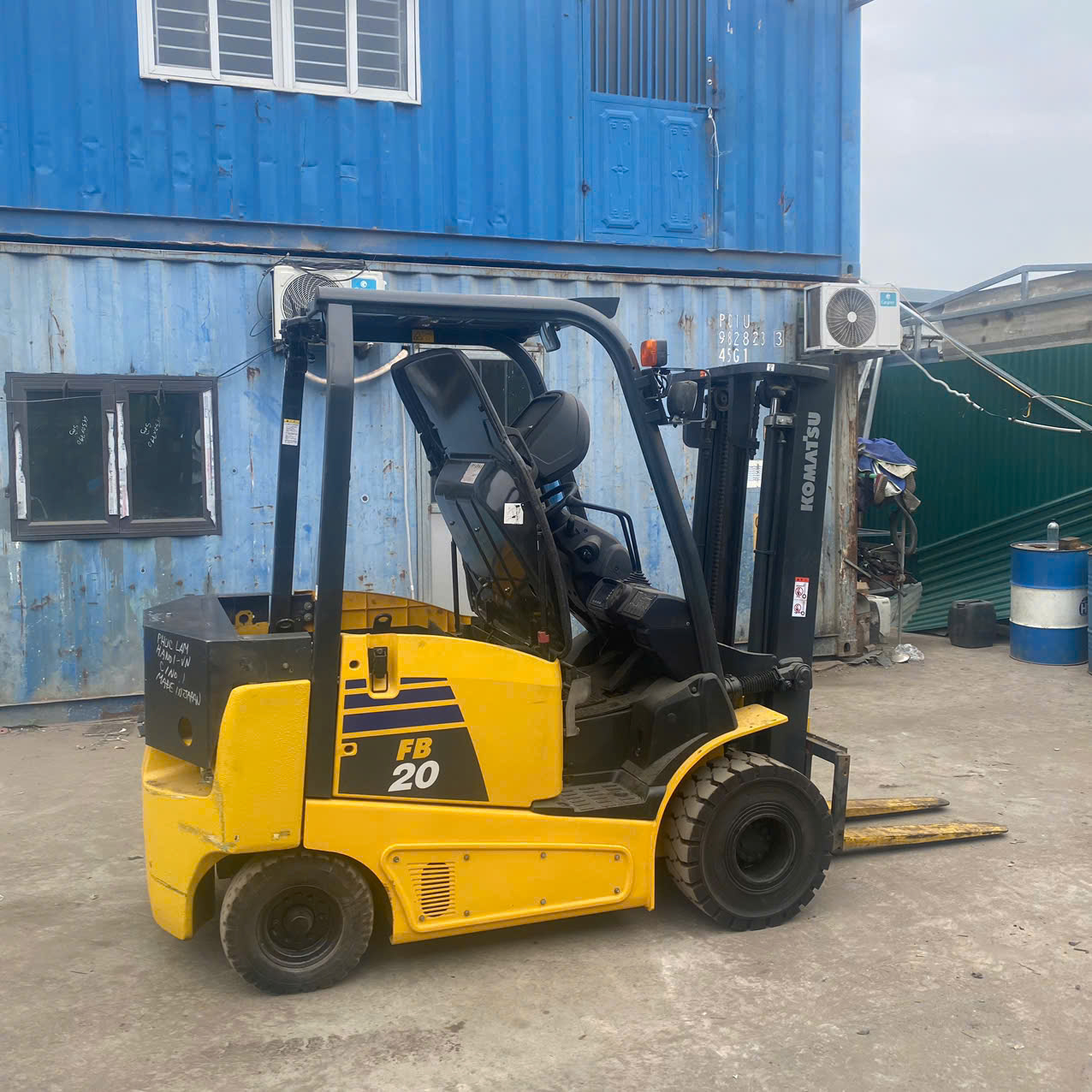 Xe nâng điện ngồi lái KOMATSU 2T FB20-12 #102415 - Ảnh 7