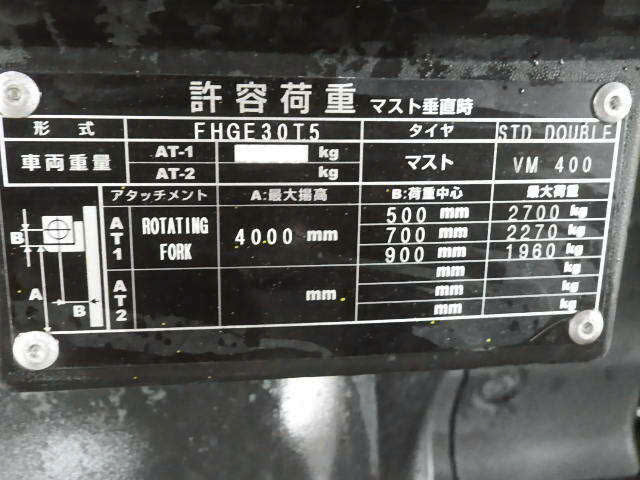 Xe nâng xăng unicarier 3.0T#FHGE30T5 - Ảnh 10