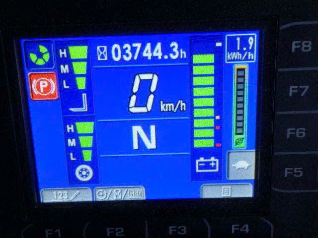 Xe nâng điện Komatsu FB25-12#103712 - Ảnh 9