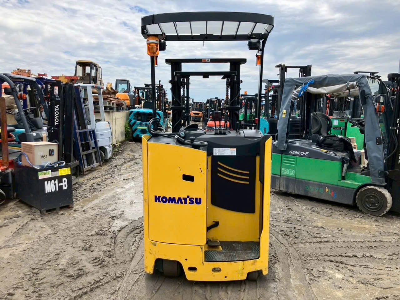 Xe nâng điện Komatsu 1.5 tấn FR15-1 #R1H-41952