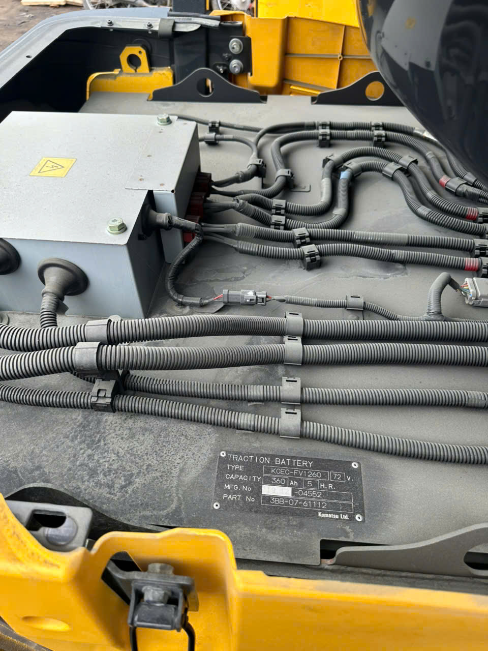 Xe nâng điện Komatsu FE25-1#308746 - Ảnh 8