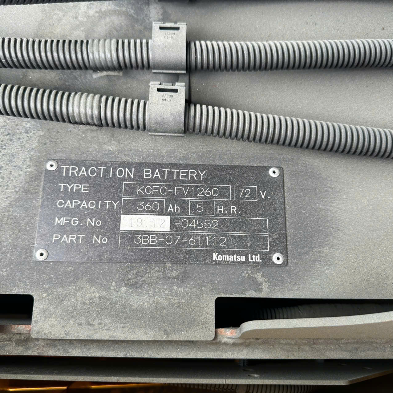 Xe nâng điện Komatsu FE25-1#308746 - Ảnh 10