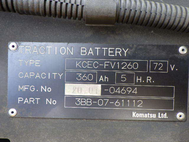 Xe nâng điện Komatsu FE25-1#308925 - Ảnh 6