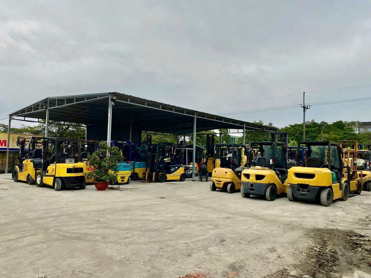 Đơn vị cho thuê xe nâng Nhật Bãi tại Hà Nội uy tín, giá rẻ