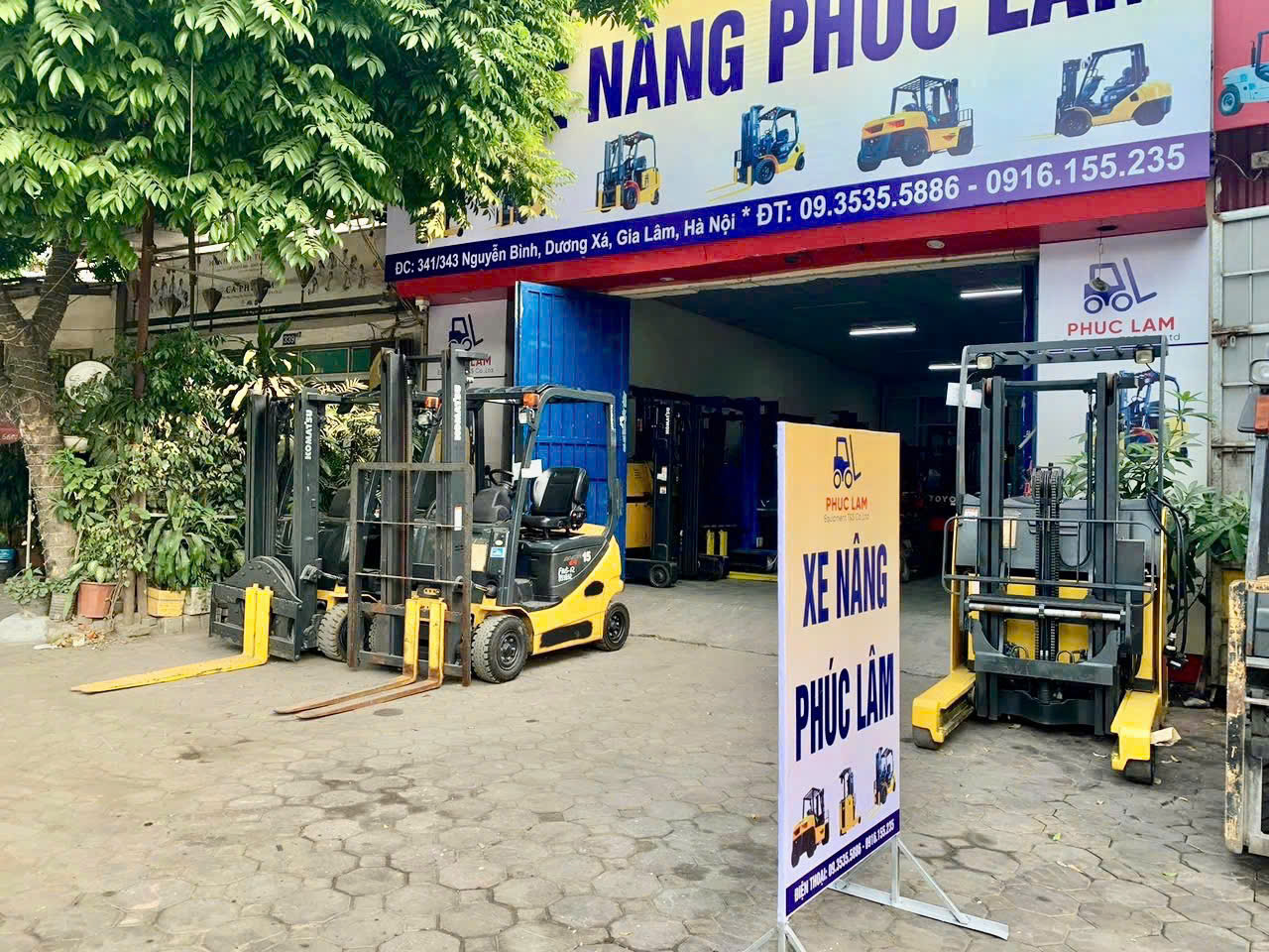 Đơn vị cho thuê xe nâng Nhật Bãi tại Hà Nội uy tín, giá rẻ