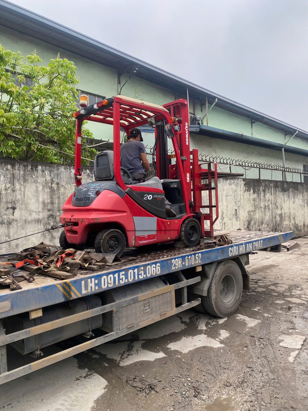 Chú ý đến tâm tải trọng và cách xếp hàng