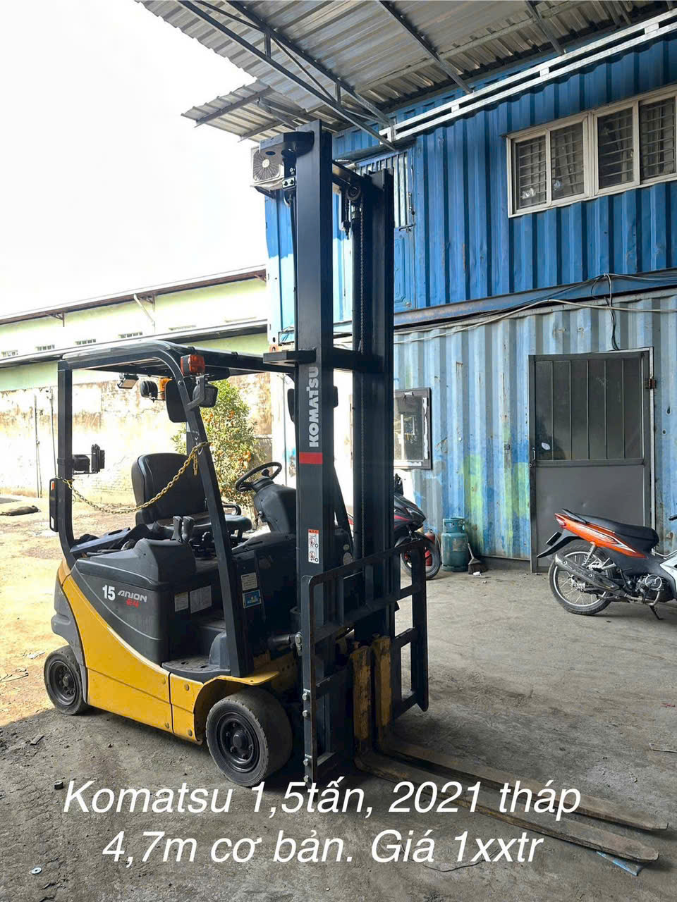 Xe nâng điện tối ưu hiệu suất vận hành kho bãi