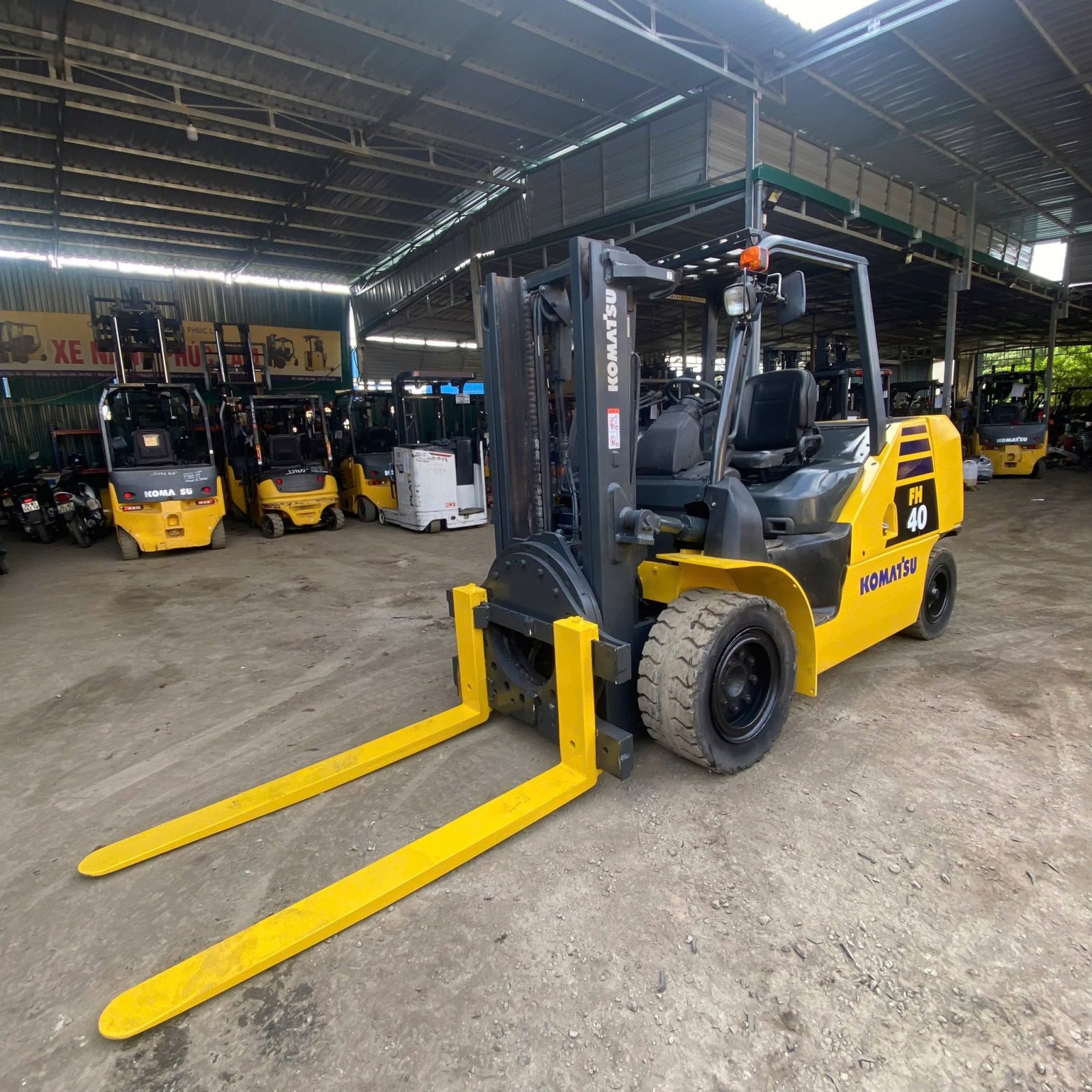 Đơn vị cho thuê xe nâng điện tại Hà Nội