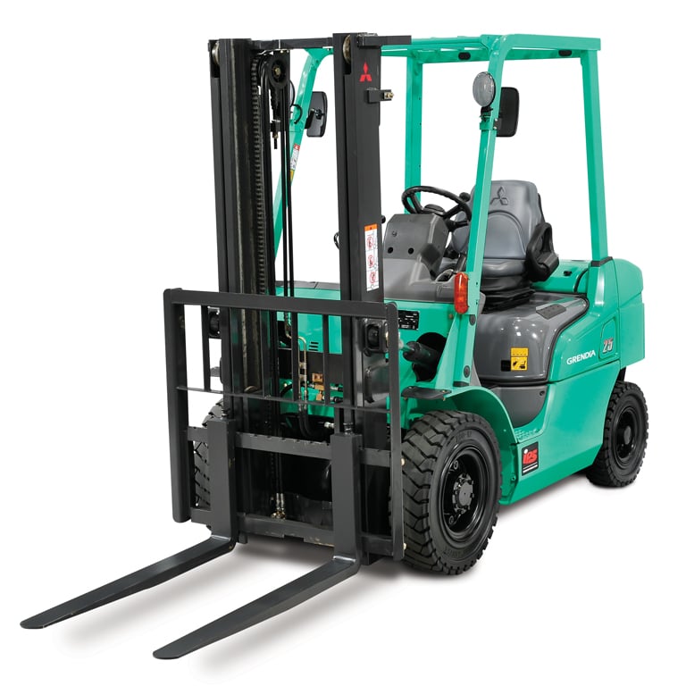 Mitsubishi FD 50 N diesel forklift specs & dimensions (2010 - 2015) | Lift trucks | LECTURA Specs