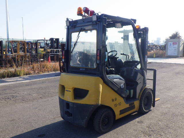 Xe nâng dầu 1.5 tấn Komatsu model FD15T-21 serial 208449 - Ảnh 4