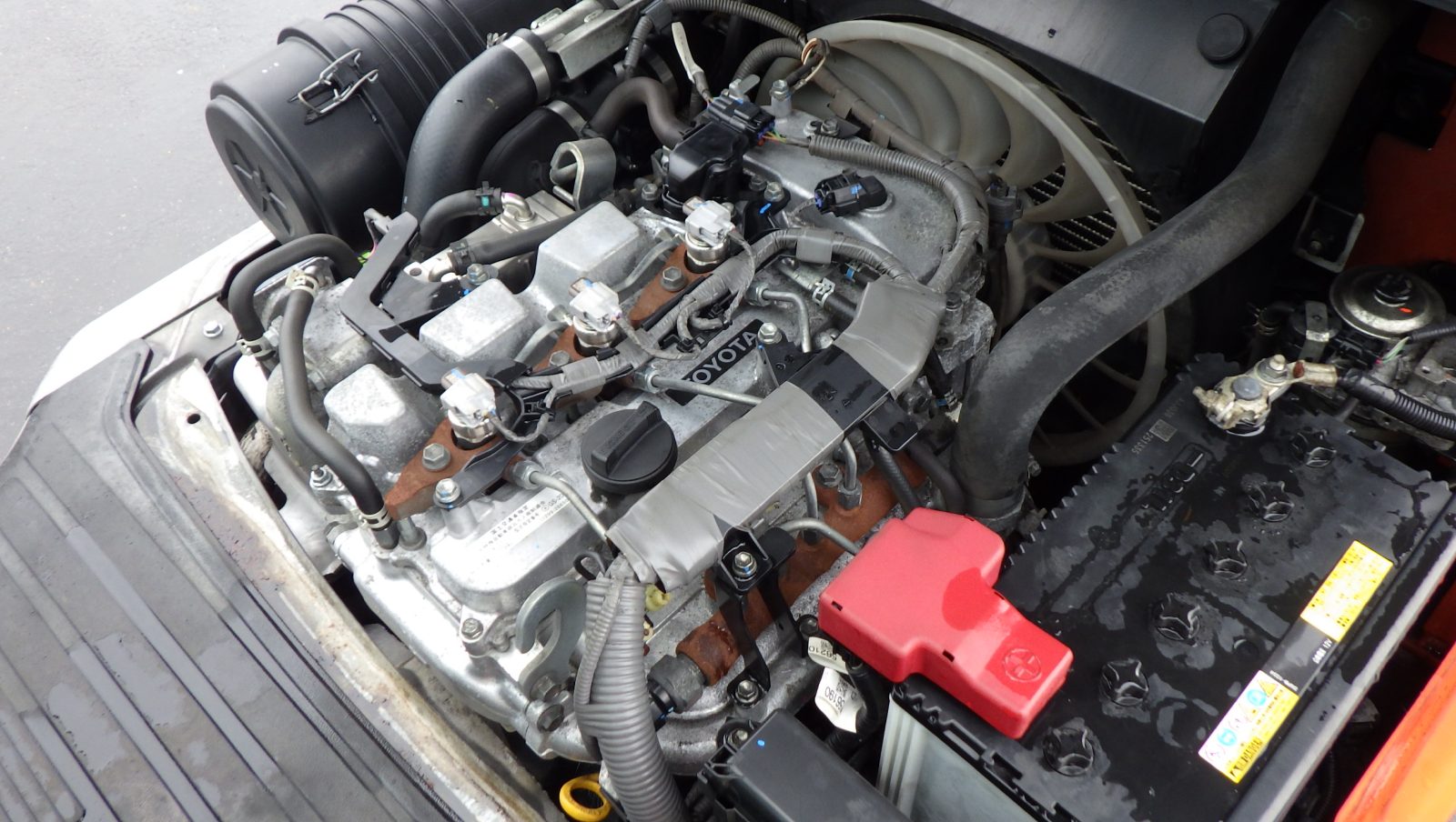 Xe nâng dầu 1.5 tấn Toyota 02-8FDL15 serial A8FDL18-80069 - Ảnh 6