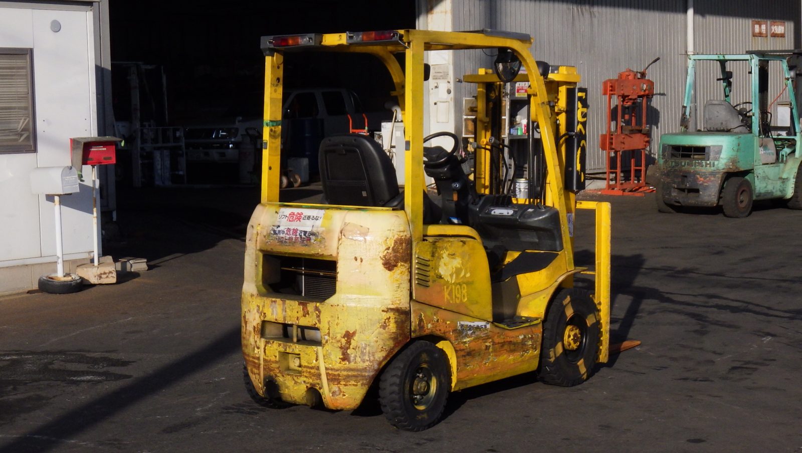 Xe nâng dầu 1.5 tấn UNICARRIERS FD15T14 serial 0R700734 - Ảnh 5
