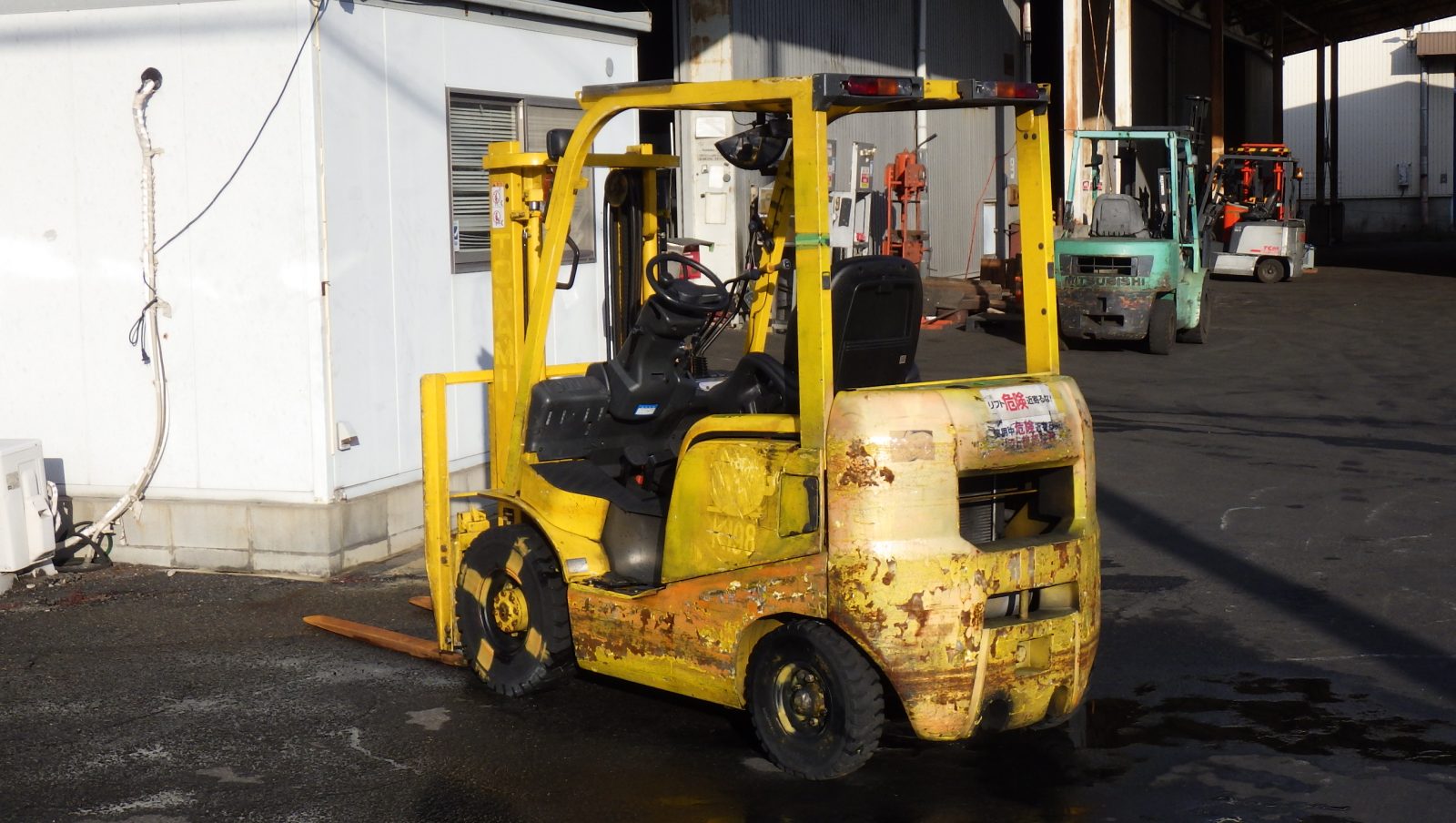 Xe nâng dầu 1.5 tấn UNICARRIERS FD15T14 serial 0R700734 - Ảnh 4