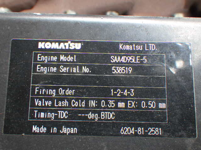 Xe nâng dầu 4.5 tấn Komatsu FH45-1 serial 138213 - Ảnh 14