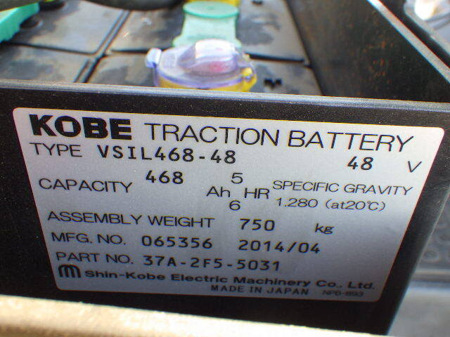 Xe nâng điện 1.8 tấn Komatsu FB18-12 serial 846770 - Ảnh 12