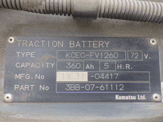 Xe nâng điện 2.5 tấn Komatsu FE25-1 serial 308567 - Ảnh 14
