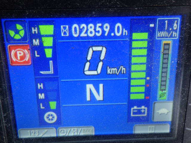 Xe nâng điện 2.5 tấn Komatsu FE25-1 serial 310090 - Ảnh 13