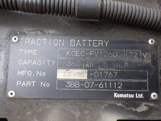 Xe nâng điện 2.5 tấn Komatsu FE25-1 serial 310329 - Ảnh 15