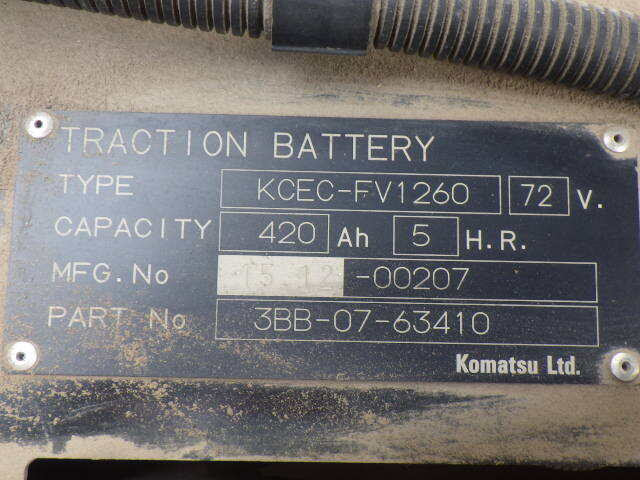 Xe nâng điện 3.0 tấn Komatsu FE30-1 serial 301602 - Ảnh 15