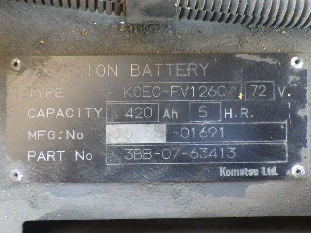 Xe nâng điện 3.0 tấn Komatsu FE30-1 serial 310190 - Ảnh 13