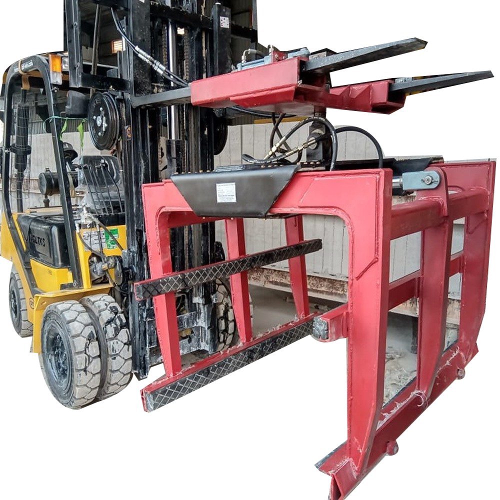 Forklift Clamp Attachment for Bricks, For Brick Industries, Size: 1250 mm X 1500 mm X 1300mm at ₹ 485000 in Medak