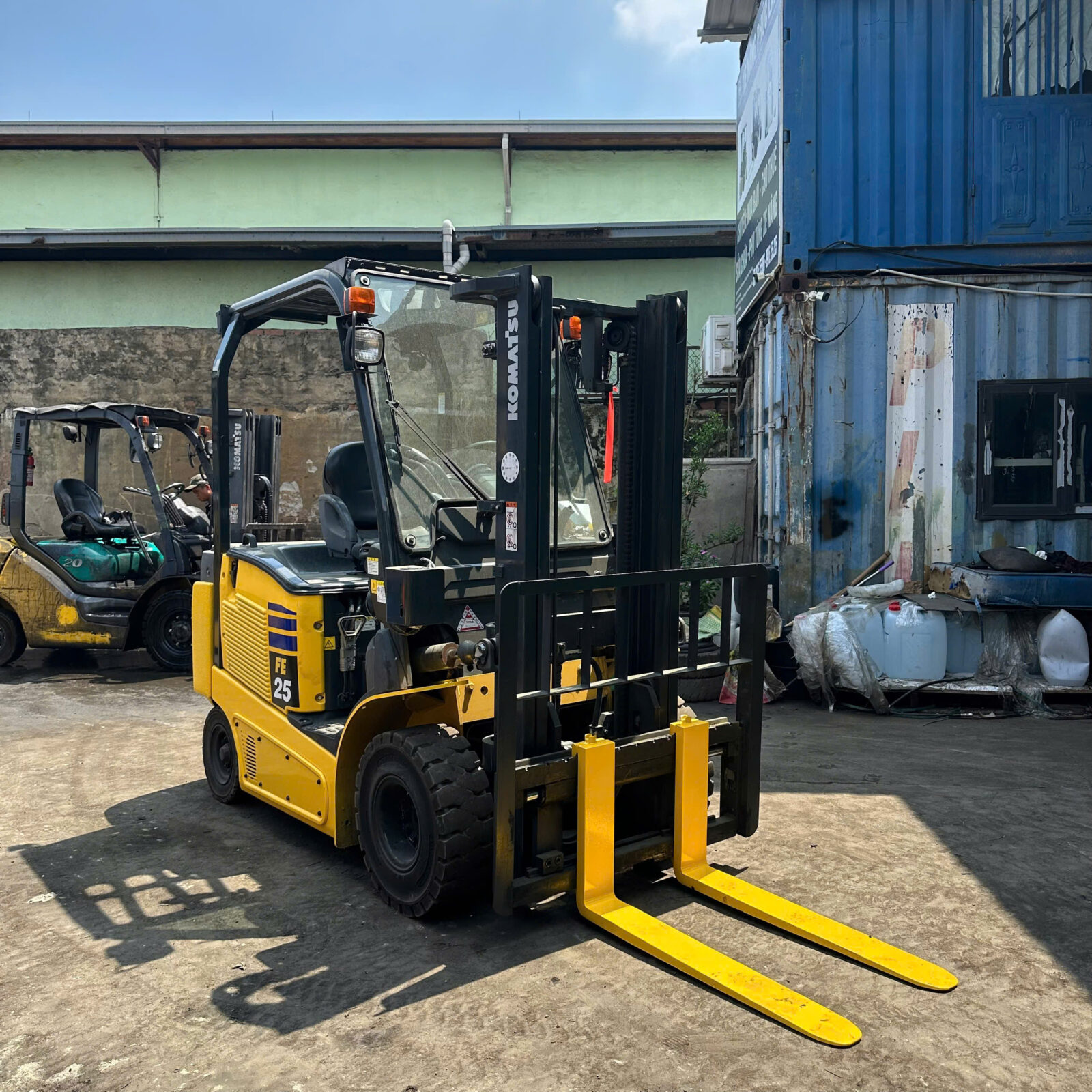 Xe nâng điện Komatsu 2.5 tấn FE25H-1 (310376) - Ảnh 3